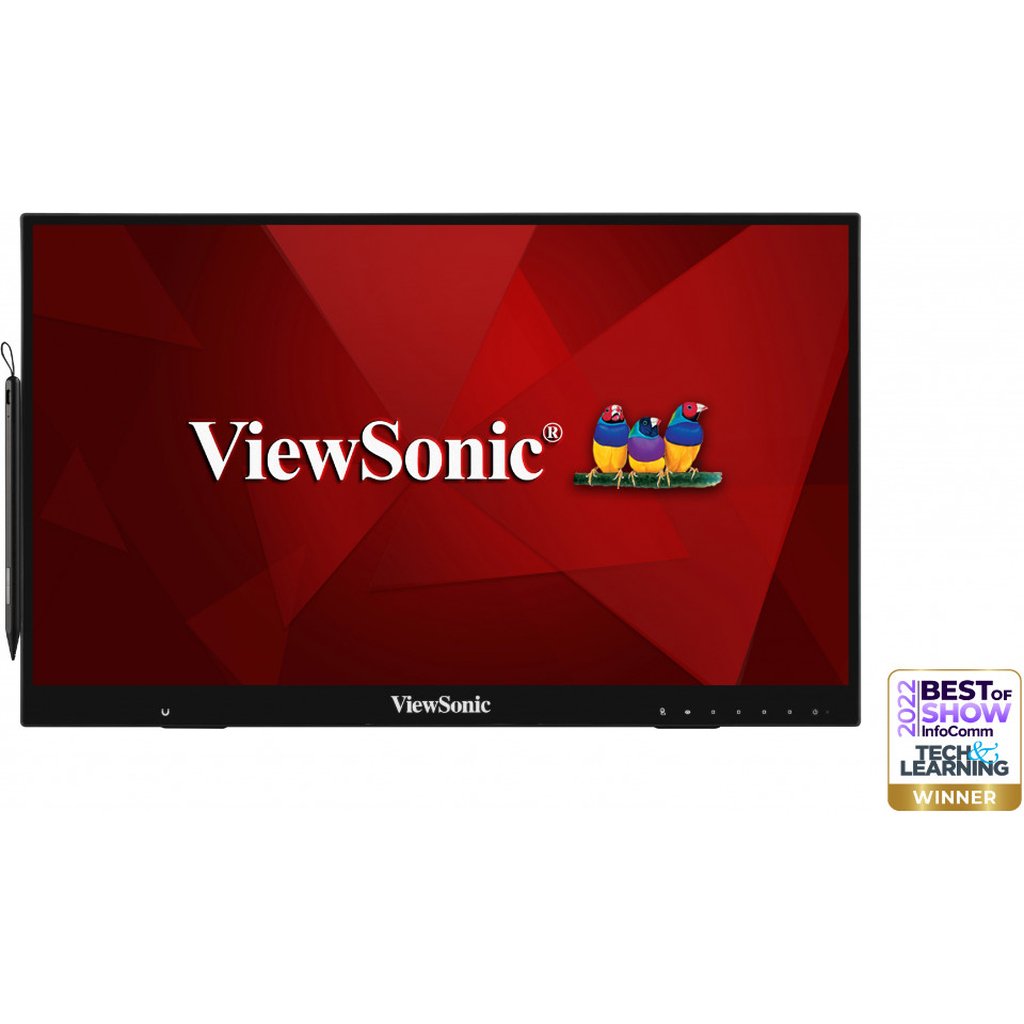 Viewsonic ID2456 computer monitor 60.5 cm (23.8") 1920 x 1080 pixels Full HD LED Touchscreen Table Black - Image 2
