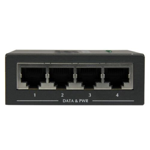 StarTech.com 4-Port Gigabit Midspan - PoE+ Injector - 802.3at/af - Image 3