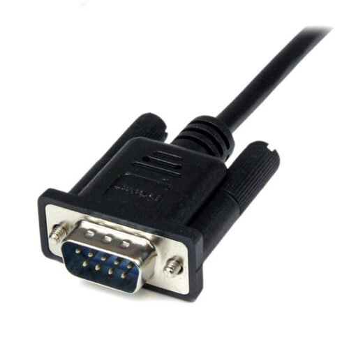 StarTech.com 1m Black DB9 RS232 Serial Null Modem Cable F/M - Image 3