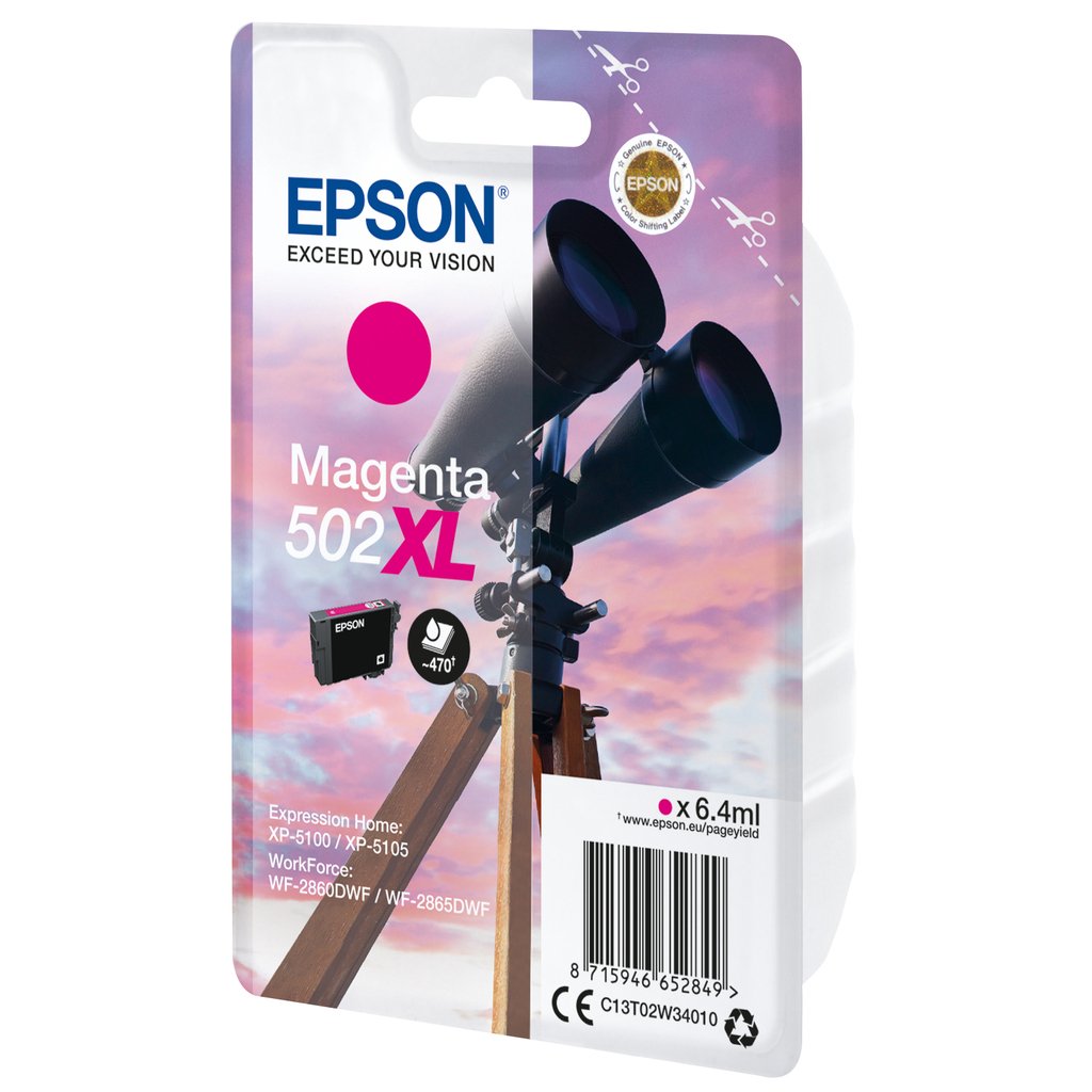 Epson Singlepack Magenta 502XL Ink - Image 2