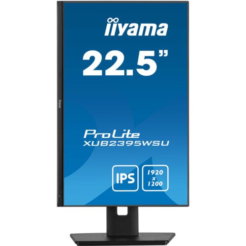 iiyama ProLite 22.5” 1920 x 1200 monitor featuring IPS panel technology and a height adjustable stand - Image 3