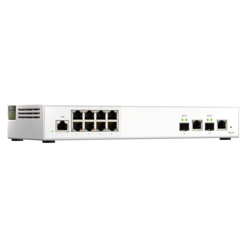 QNAP QSW-M2108-2C network switch Managed L2 2.5G Ethernet (100/1000/2500) Grey, White - Image 3