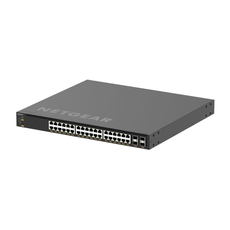 NETGEAR XSM4340CV Managed L3 10G Ethernet (100/1000/10000) Power over Ethernet (PoE) 1U Black