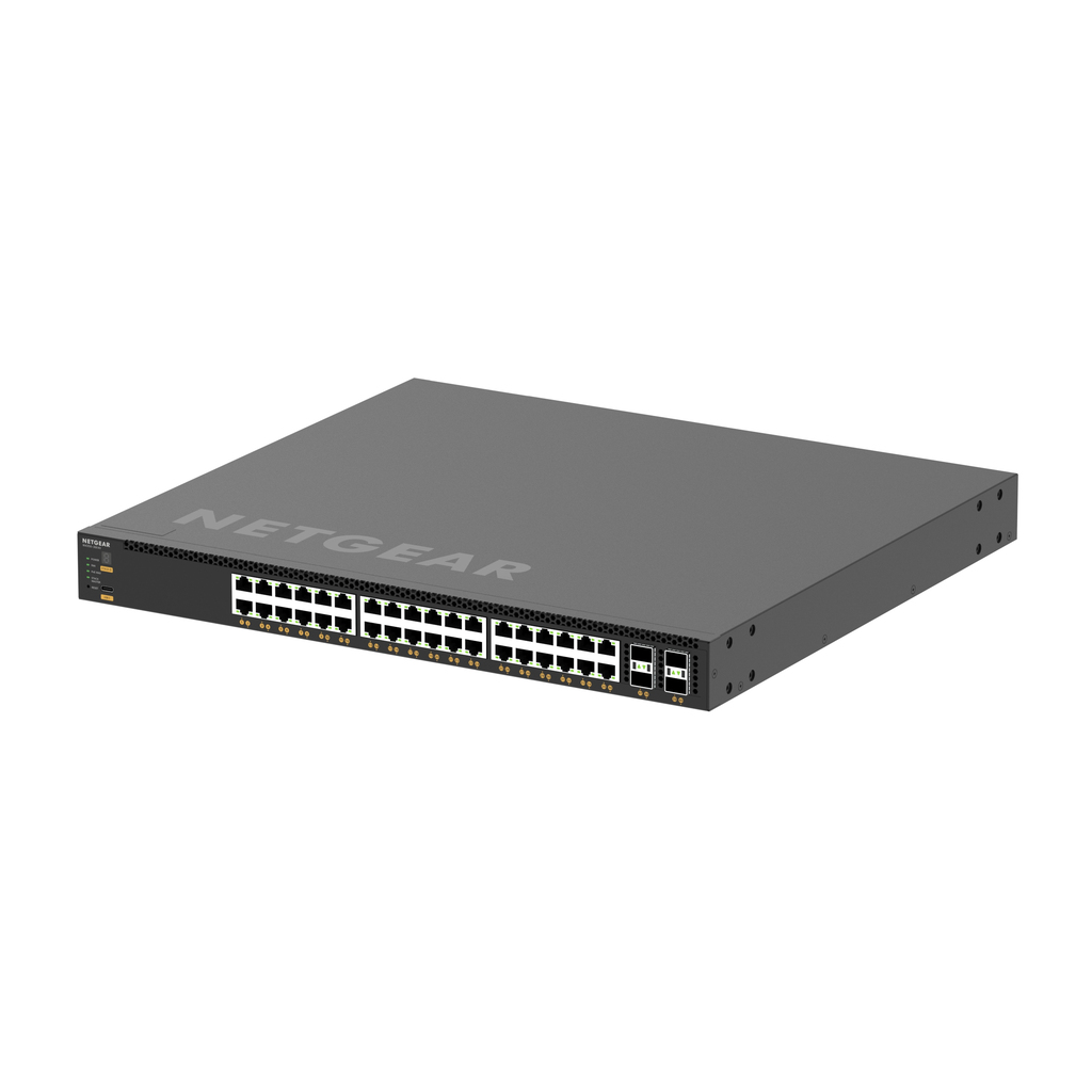 NETGEAR XSM4340CV Managed L3 10G Ethernet (100/1000/10000) Power over Ethernet (PoE) 1U Black