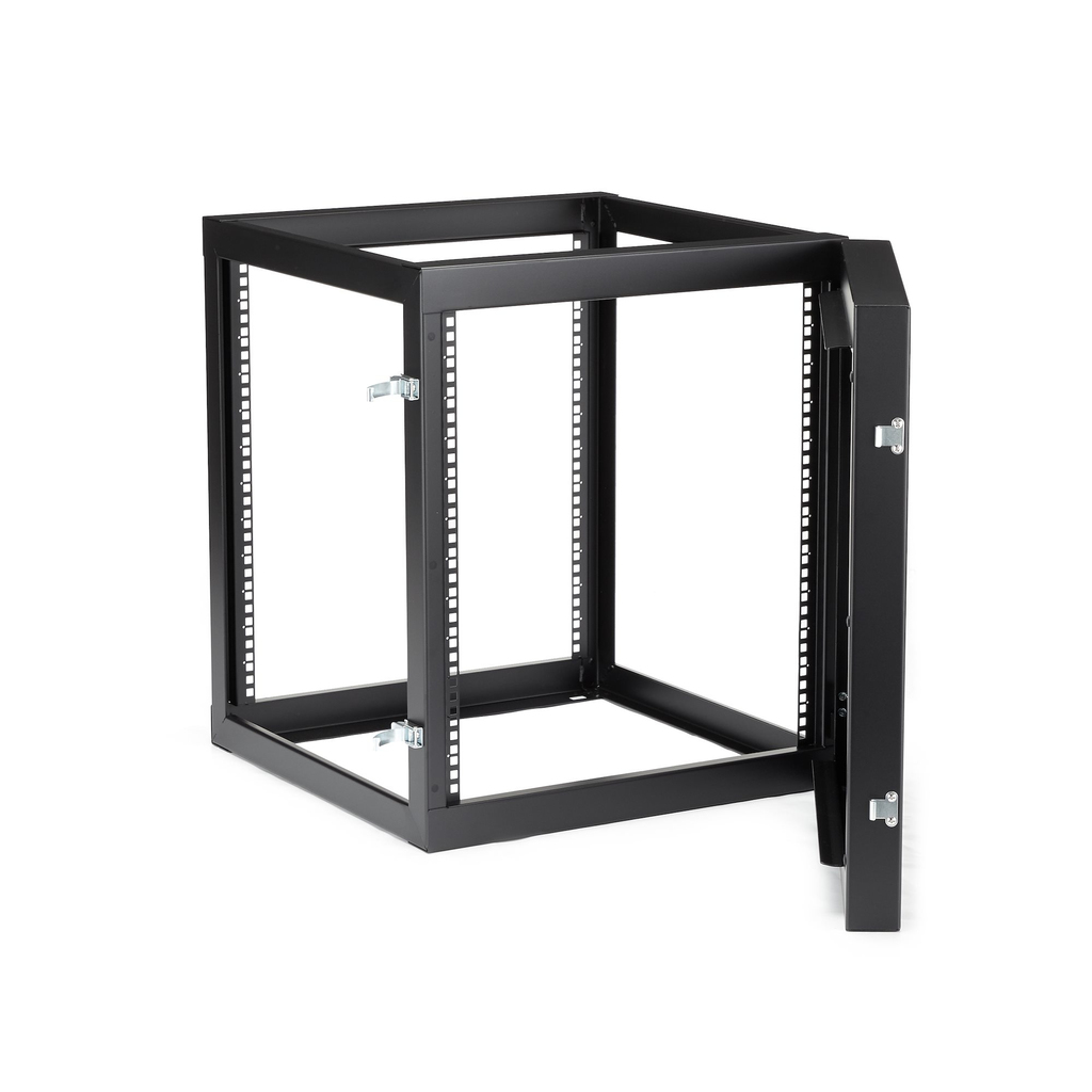 StarTech.com 12U Hinged Open Frame Wall-Mount Server Rack - 22 in. Deep - Image 4