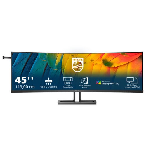 Philips 6000 series 45B1U6900C/00 LED display 113 cm (44.5") 5120 x 1440 pixels UltraWide Dual Quad HD Black - Image 2