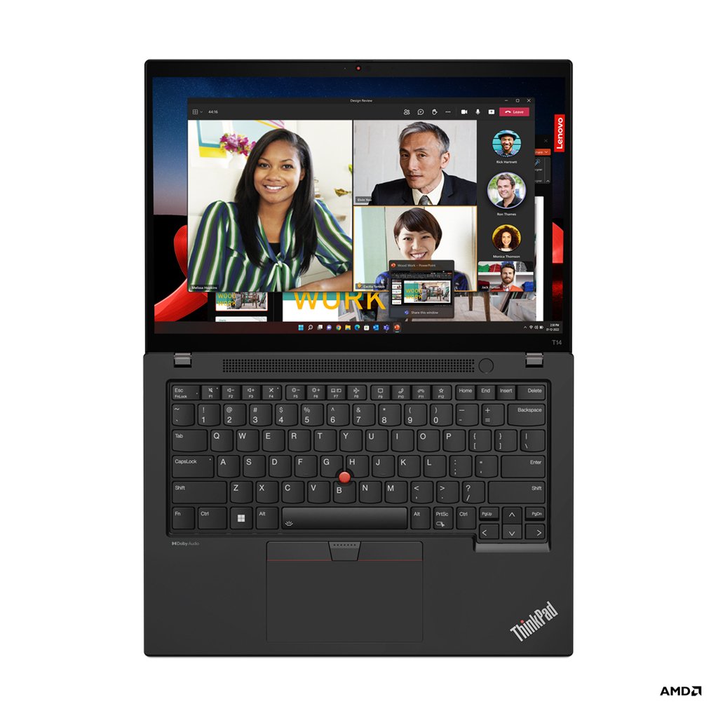 Lenovo ThinkPad T14 Gen 4 (AMD) AMD Ryzen™ 5 PRO 7540U Laptop 35.6 cm (14") WUXGA 16 GB LPDDR5x-SDRAM 256 GB SSD Wi-Fi 6E - Image 3