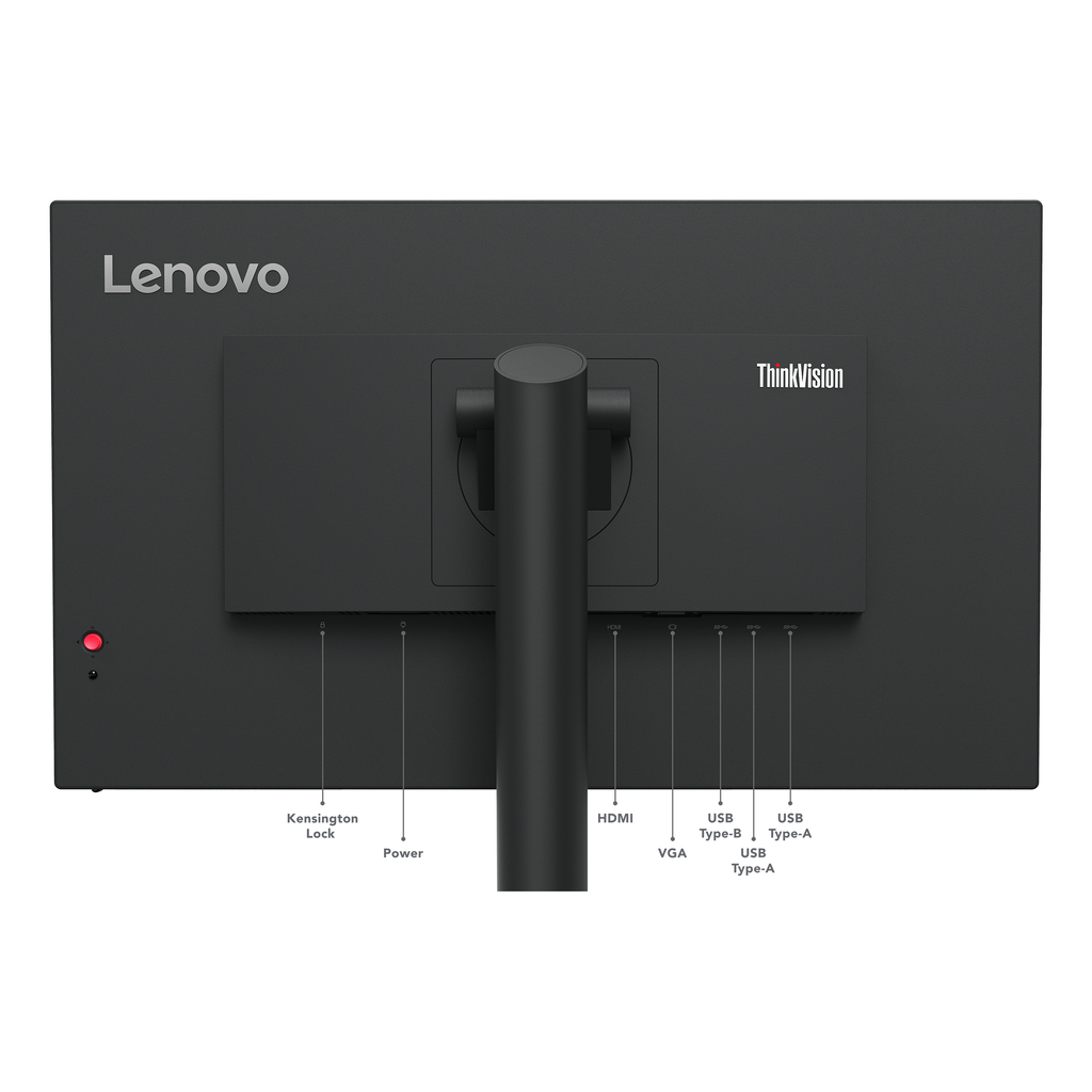 Lenovo ThinkVision T24i-30 LED display 60.5 cm (23.8") 1920 x 1080 pixels Full HD Black - Image 10