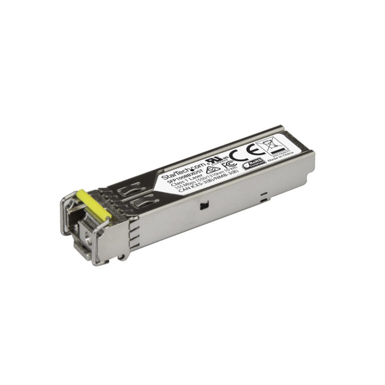StarTech.com MSA Compliant SFP Transceiver Module - 100BASE-BX~MSA Uncoded SFP Transceiver Module - 100BASE-BX - 100 MbE Gigabi