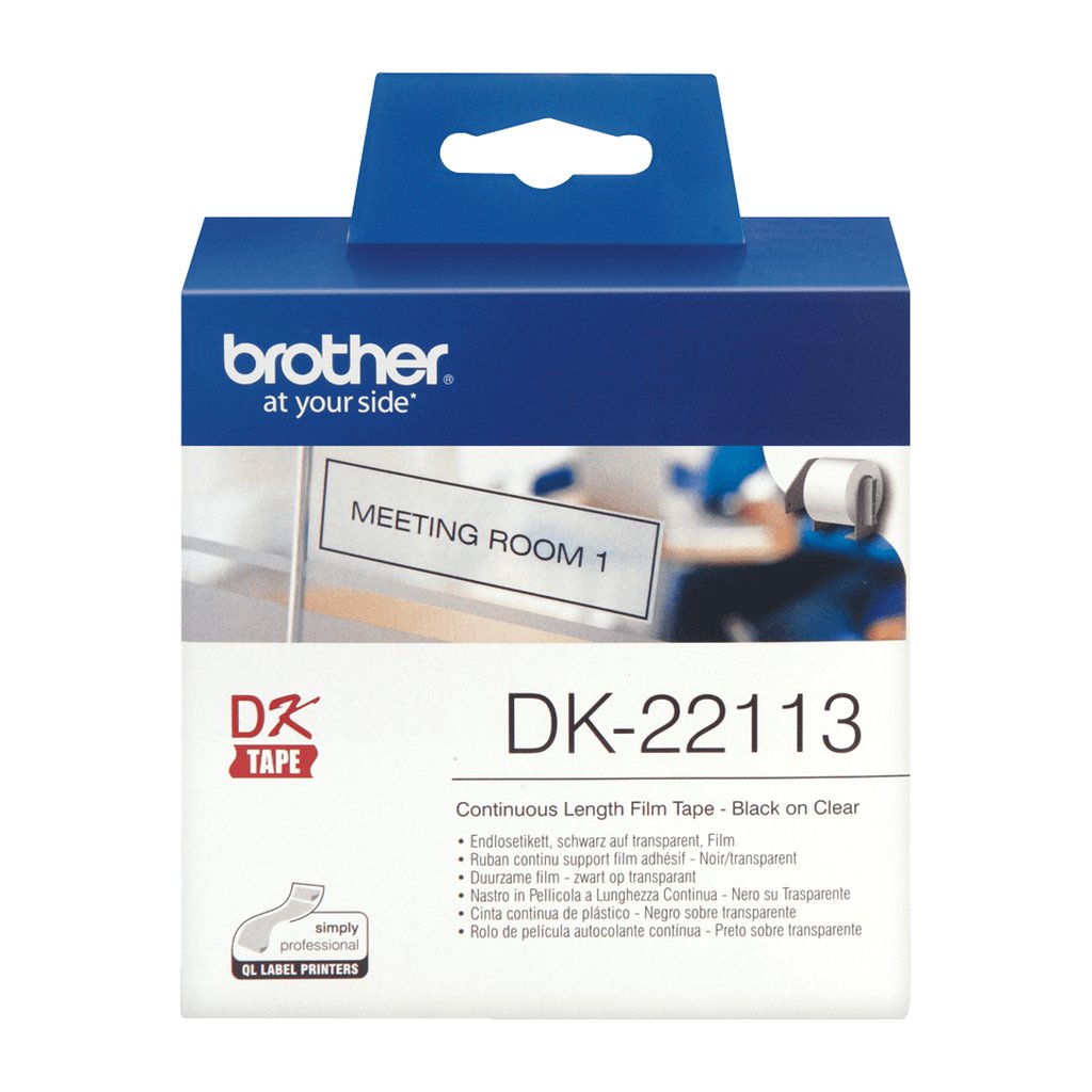 Brother Clear Continuous Film Tape - Image 2