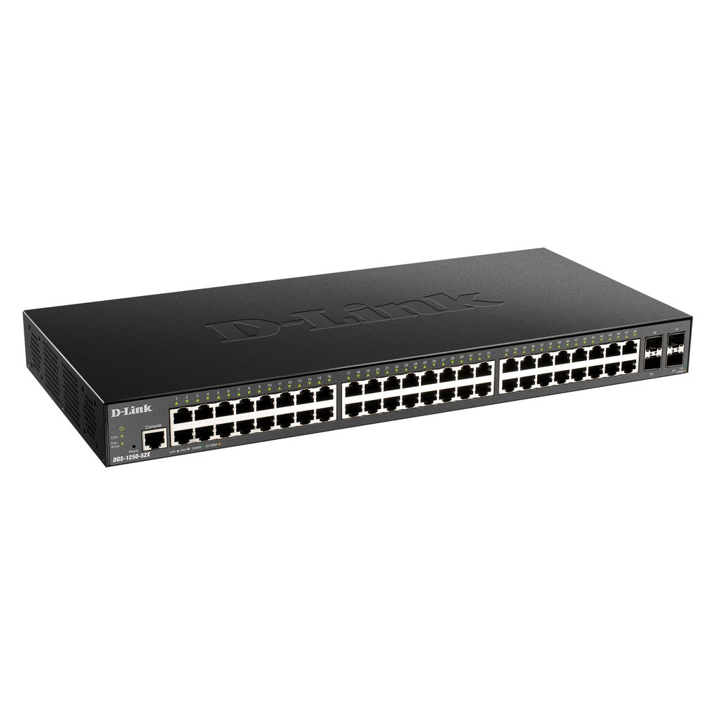 D-Link 48-port Gigabit Smart Managed Switch with 4 x 10G SFP+ - Image 2