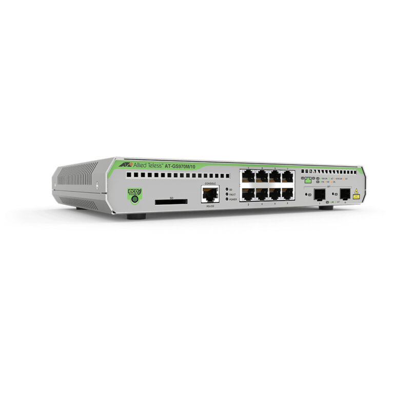 Allied Telesis AT-GS970M/10-30 network switch Managed L3 Gigabit Ethernet (10/100/1000) 1U Grey