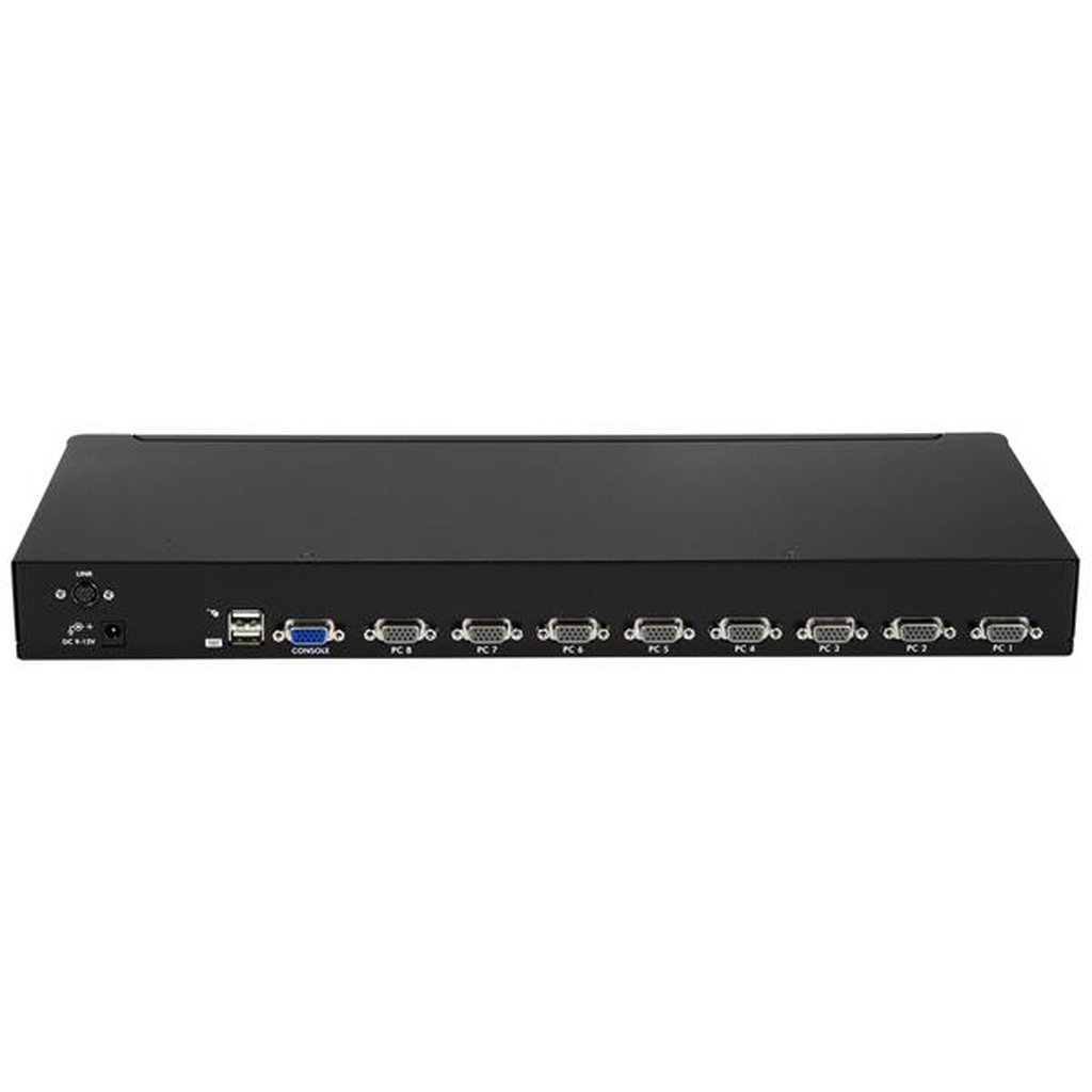 StarTech.com 8 Port 1U Rackmount USB KVM Switch Kit with OSD and Cables - Image 3