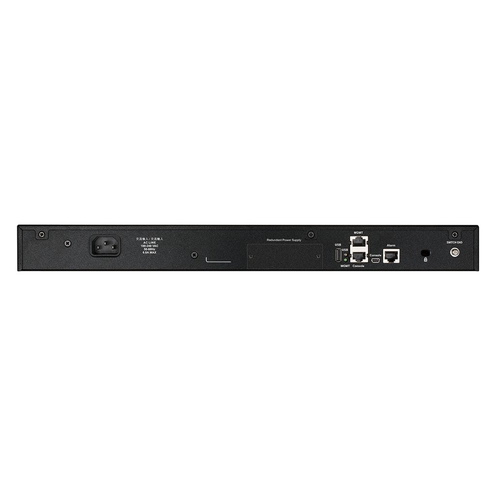 D-Link 48-Port PoE L3 Stackable Managed Gigabit Switch including 4 x 1000BaseT/SFP & 4 x 10GE SFP+ - Image 3