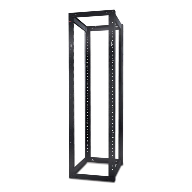 APC NetShelter AR204A - 4 Post Open Frame Rack 44U #12-24 Threaded Holes