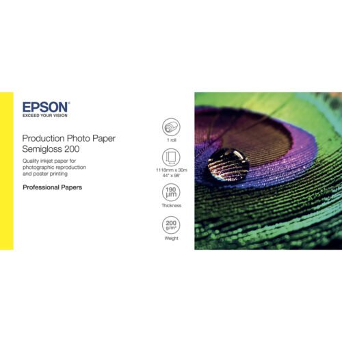 Epson Semigloss 200 White Semi-gloss