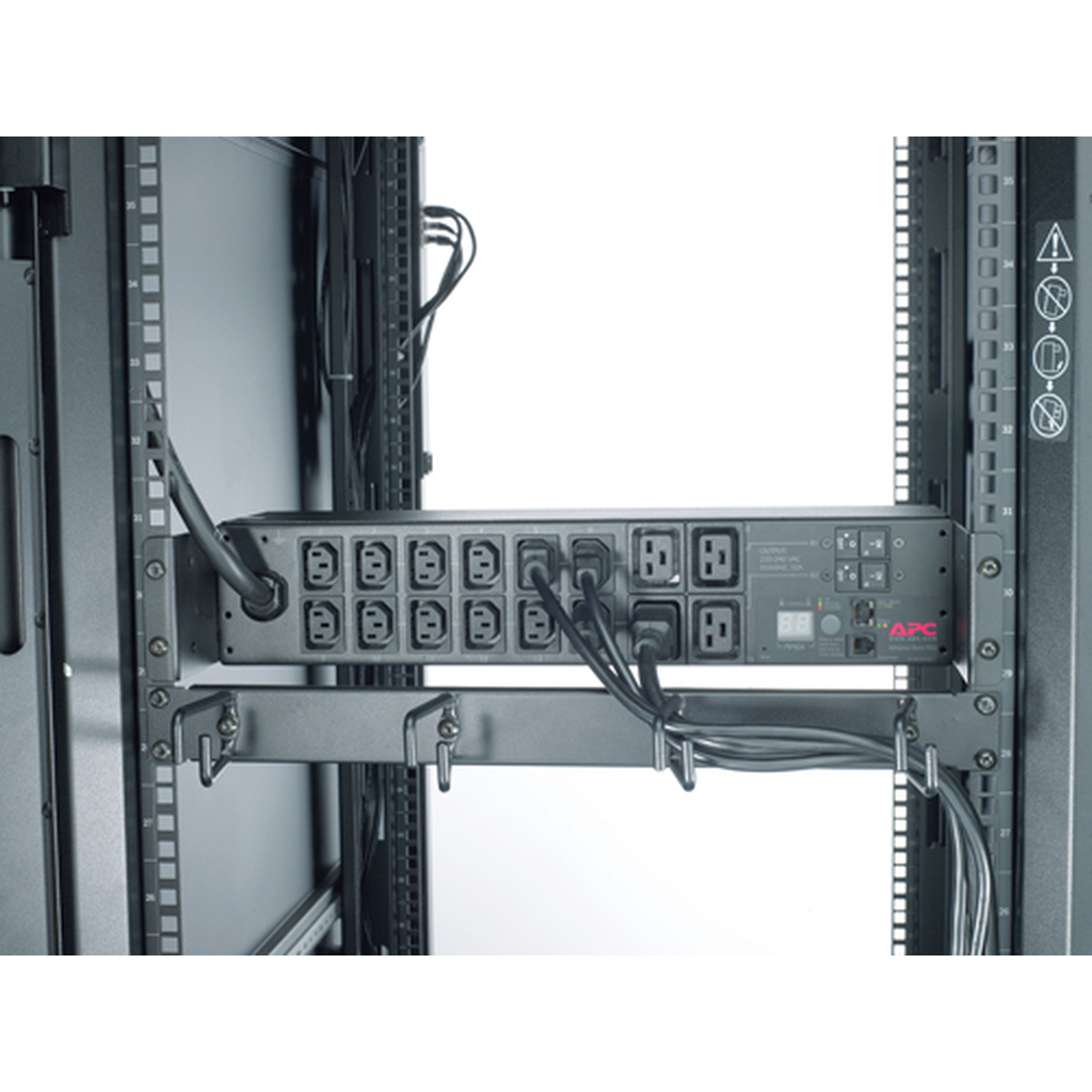APC AP7822B power distribution unit (PDU) 16 AC outlet(s) 2U Black - Image 3