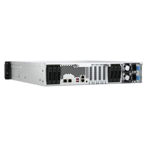 QNAP TS-H3077AFU-R7-64G NAS/storage server Rack (2U) AMD Ryzen™ 5 64 GB DDR5 0 TB QuTS hero Black, Metallic - Image 11