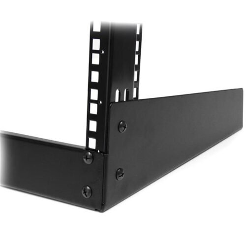 StarTech.com 2-Post 12U Desktop Server Rack, Small Open Frame 19in Computer Rack, Compact Network Rack for AV / Studio / Data / - Image 6