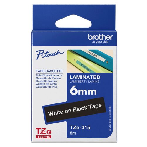 Brother Laminated tape 6mm - Image 2