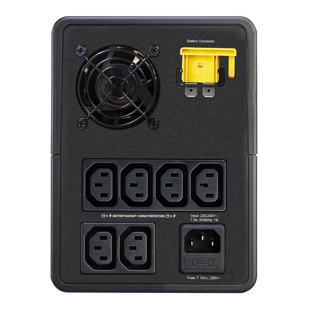 APC Easy UPS uninterruptible power supply (UPS) Line-Interactive 1.6 kVA 900 W 6 AC outlet(s) - Image 2