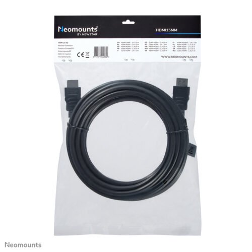 Neomounts HDMI15MM HDMI cable - 5 metres - Image 5