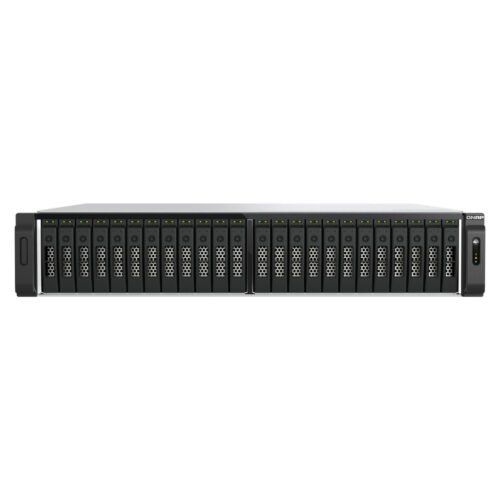 QNAP TS-H3077AFU-R7-64G NAS/storage server Rack (2U) AMD Ryzen™ 5 64 GB DDR5 0 TB QuTS hero Black, Metallic - Image 2