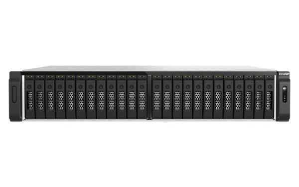 QNAP TS-H3077AFU-R7-64G NAS/storage server Rack (2U) AMD Ryzen™ 5 64 GB DDR5 0 TB QuTS hero Black, Metallic - Image 7