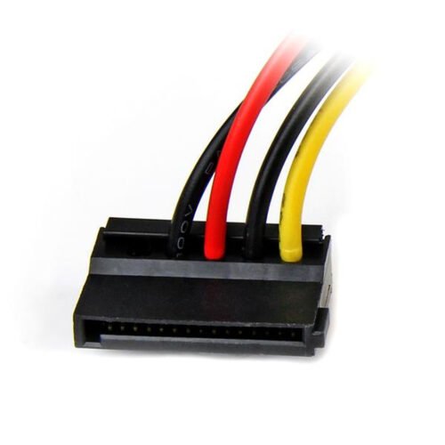 StarTech.com 6in 4 Pin LP4 to Left Angle SATA Power Cable Adapter - Image 2