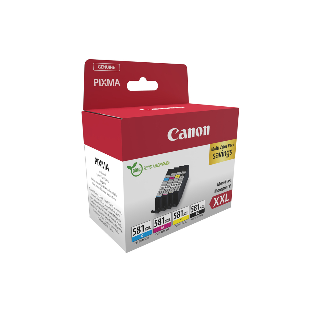 Canon 1998C007 ink cartridge 4 pc(s) Original Black, Cyan, Magenta, Yellow - Image 2