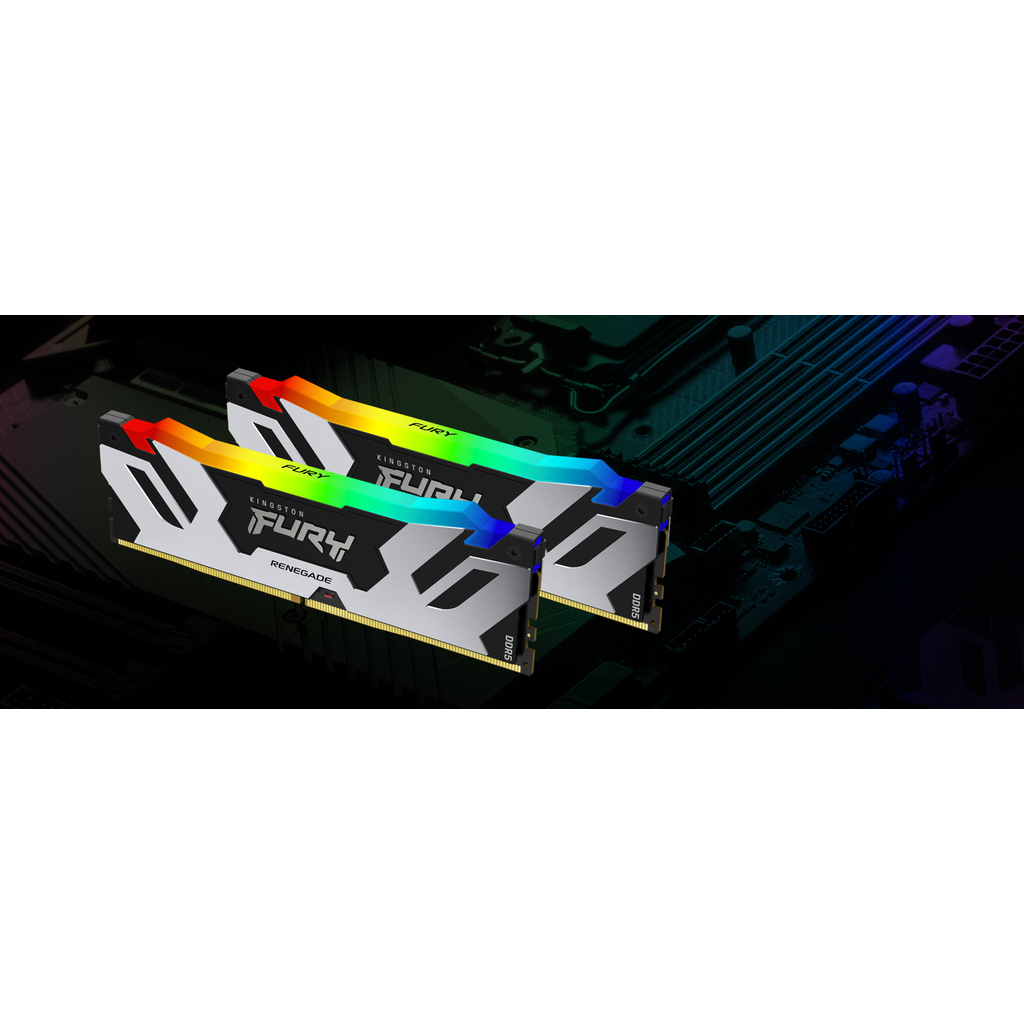 Kingston Technology FURY 64GB 6400MT/s DDR5 CL32 DIMM (Kit of 2) Renegade RGB XMP - Image 11
