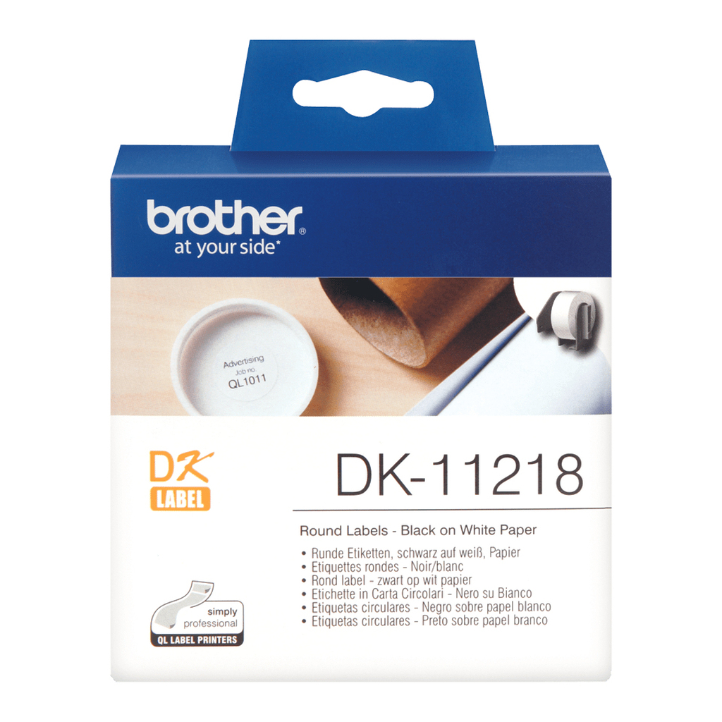Brother DK-11218 printer label White - Image 2