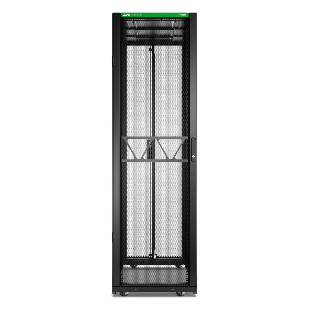 APC Netshelter SX Gen2 AR3300B2 - 42U, 1991h x 600w x 1200d mm, with side panels, black - Image 2