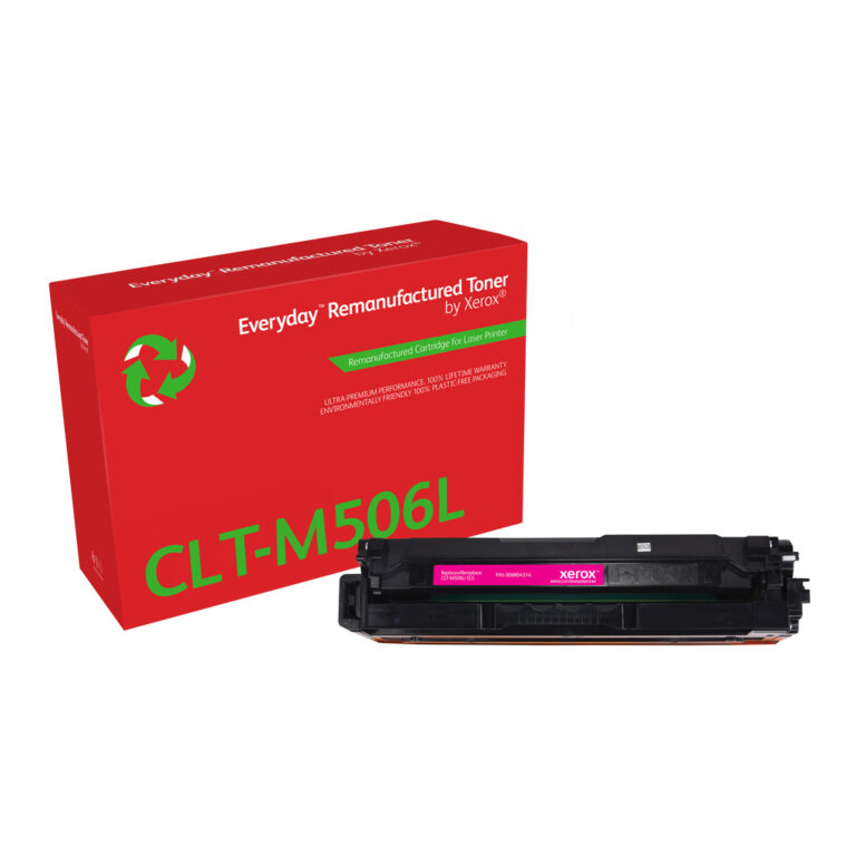 Everyday™ Magenta Remanufactured Toner by Xerox compatible with Samsung CLT-M506L, High capacity