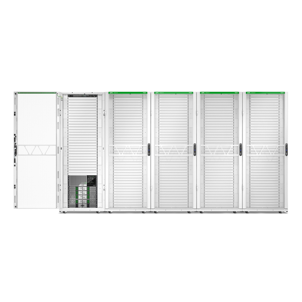 APC NetShelter SX Server Rack Gen 2, 42U, 1991H x 750W x 1200D mm, with Sides, White - Image 3