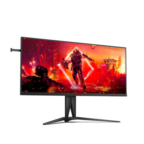 AOC AGON 5 AG405UXC computer monitor 100.3 cm (39.5") 3440 x 1440 pixels Wide Quad HD LCD Black - Image 4