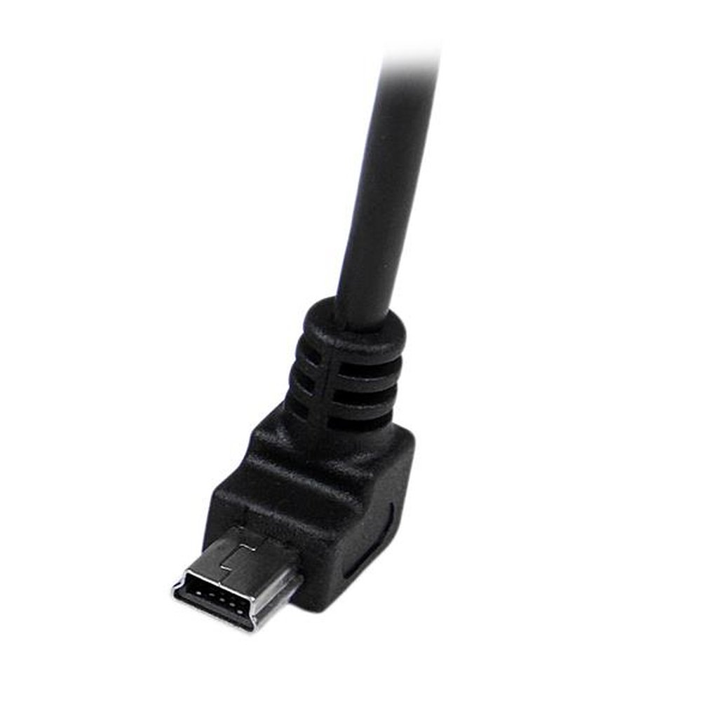 StarTech.com 2m Mini USB Cable - A to Down Angle Mini B - Image 6