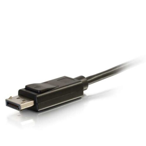 C2G 2m Mini DisplayPort to DisplayPort Adapter Cable 4K UHD - Black - Image 3