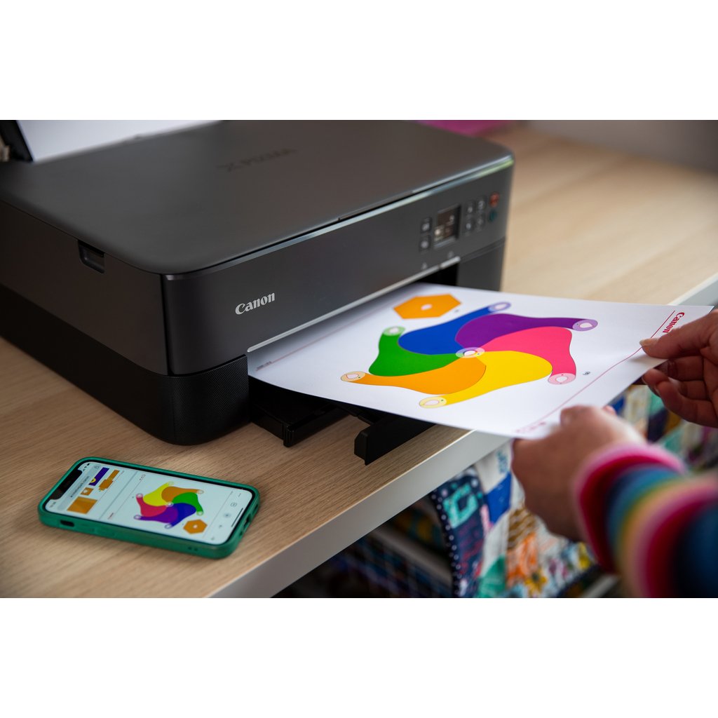 Canon PIXMA TS5350i Wireless Colour 3-in-One Inkjet Photo Printer, Black - Image 14