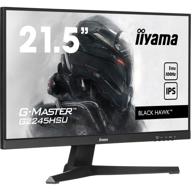 iiyama G-MASTER G2245HSU-B2 computer monitor 54.6 cm (21.5") 1920 x 1080 pixels Full HD LED Black