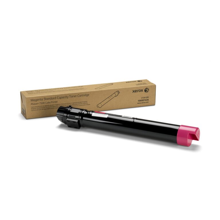 Xerox Genuine Phaser® 7500 Magenta Standard capacity Toner Cartridge (9600 Pages) - 106R01434