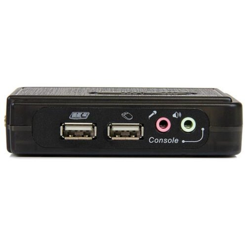 StarTech.com 2 Port Black USB KVM Switch Kit with Audio and Cables - Image 9