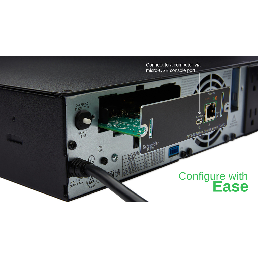 APC AP9640 Smart-UPS Network Management Card (gen3) - Image 2