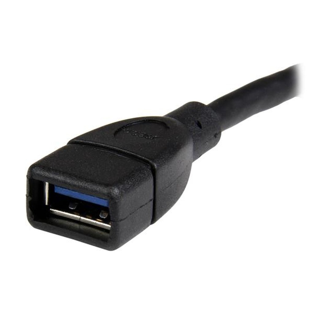 StarTech.com USB 3.0 A-to-A extension cable - 6 in, black - Image 3