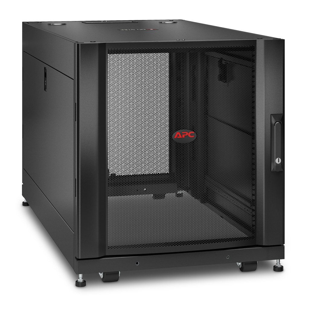 APC NetShelter SX, Server Rack Enclosure, 12U, Black, 658H x 600W x 1070D mm - Image 6