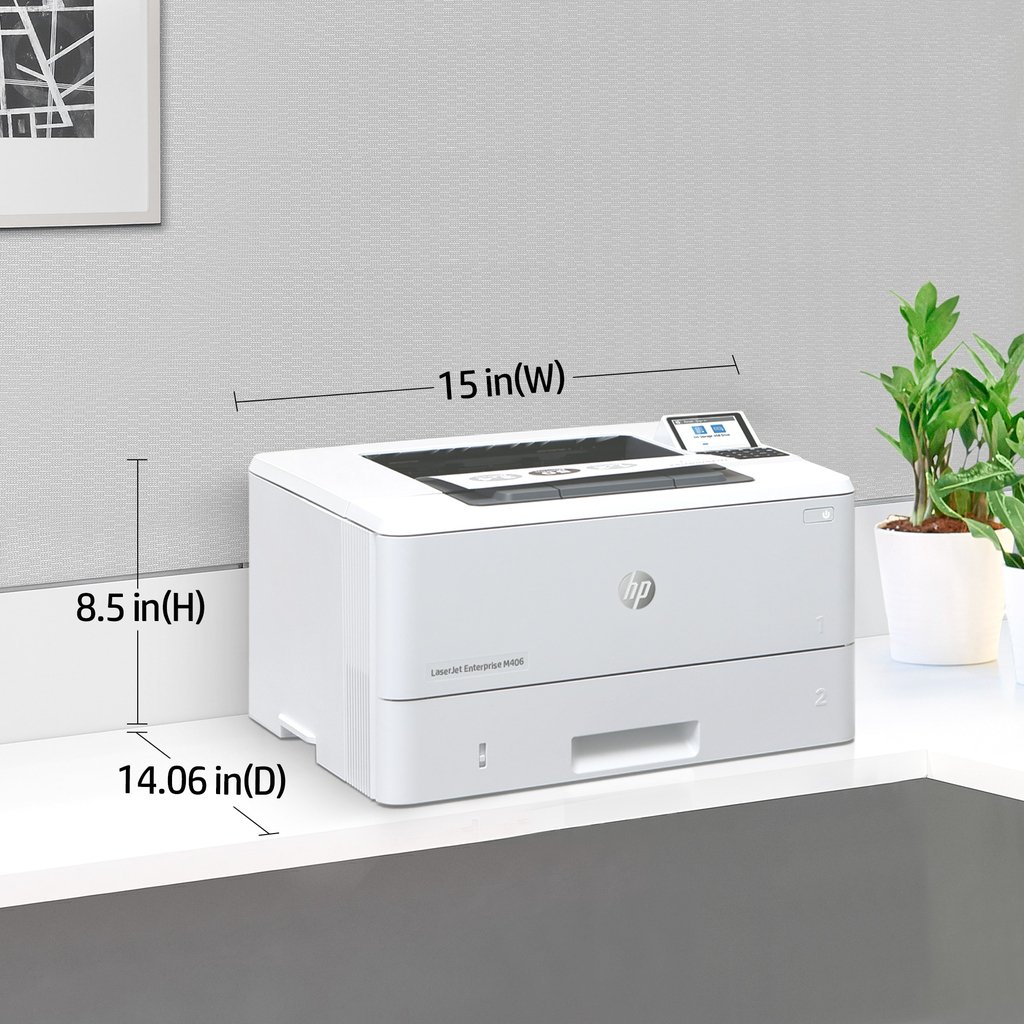 HP LaserJet Enterprise M406dn - Image 10