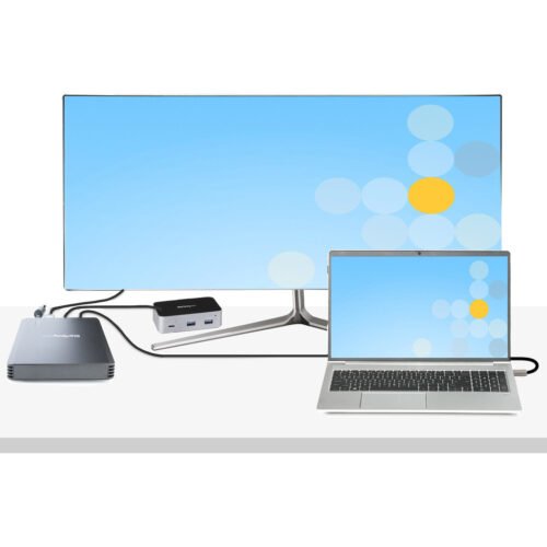 StarTech.com 4 Bay Thunderbolt 3 NVMe Enclosure, For M.2 NVMe SSD Drives, 1x DisplayPort Video/ 2x TB3 Downstream Ports, 40Gbps - Image 14