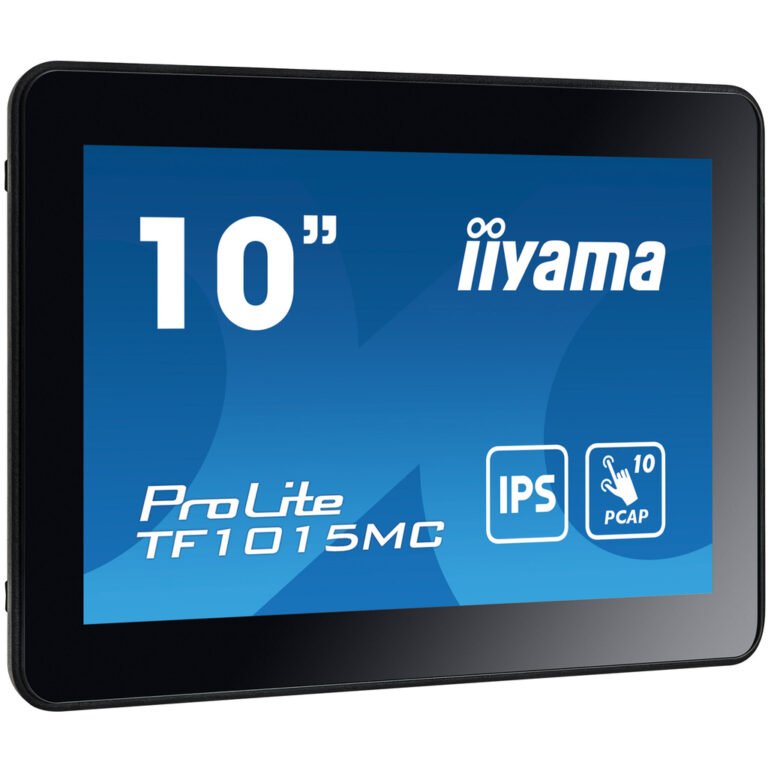iiyama TF1015MC-B3 computer monitor 25.6 cm (10.1") 1280 x 800 pixels HD LED Touchscreen Black