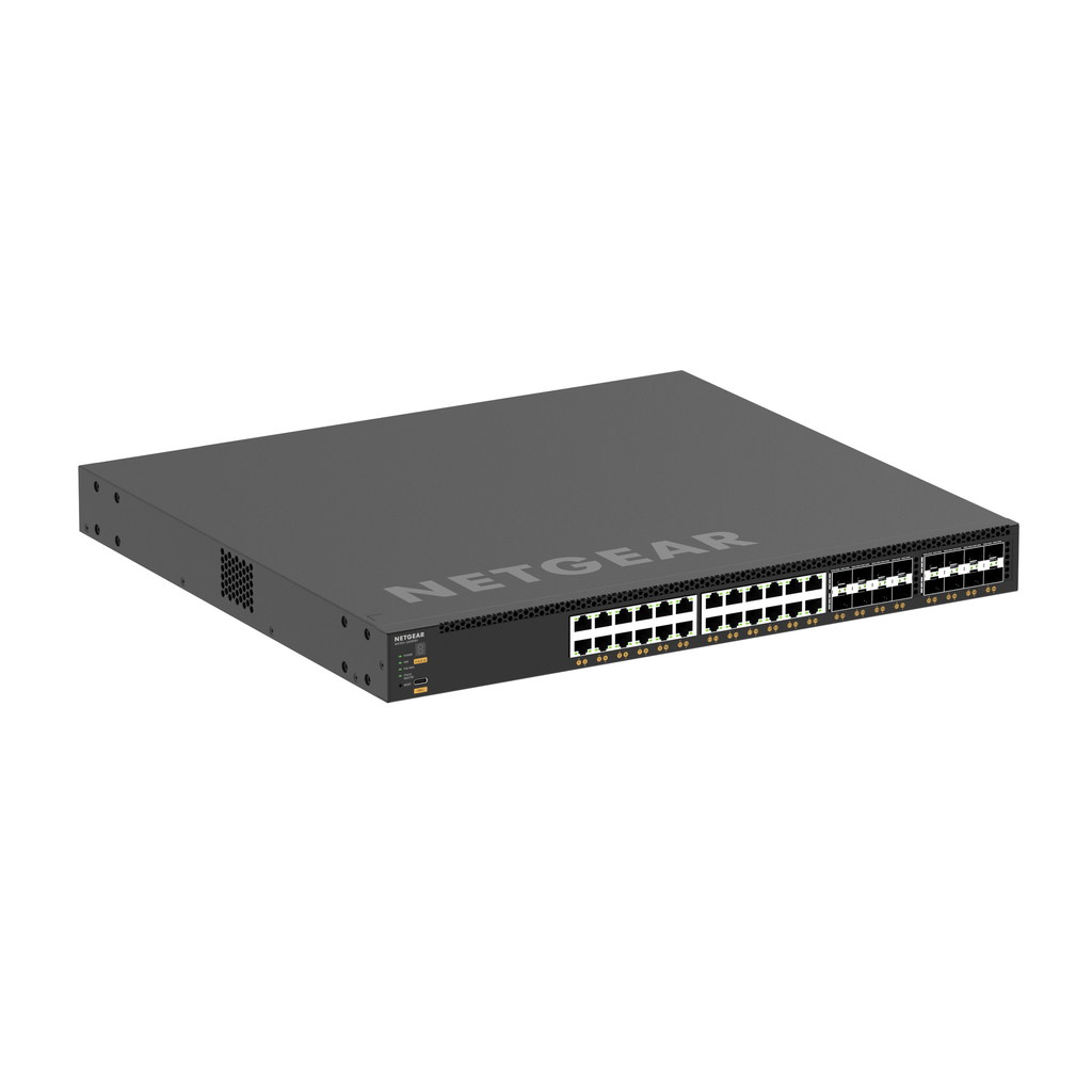 NETGEAR XSM4340V Managed L3 10G Ethernet (100/1000/10000) Power over Ethernet (PoE) 1U Black - Image 2