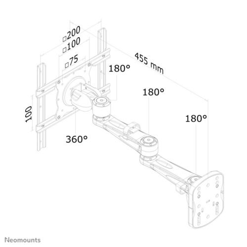 Neomounts tv wall mount - Image 2